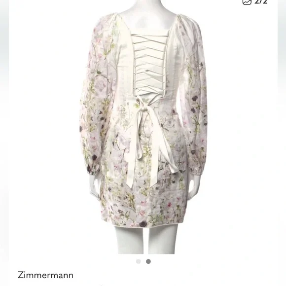 Zimmerman floral print dress. Size 1 in Zimmermann - Picture 4 of 4